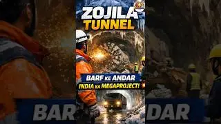 Zojila Tunnel : Kyu Indian Ke Leye GameChanger 🎯 #shorts #shortfeed #geography #map