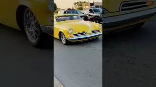 1953 Studebaker classic car drive by engine sound at Woodward dream cruise