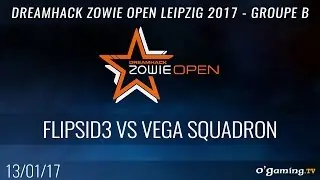 FlipSid3 vs Vega Squadron - DreamHack Zowie Open Leipzig 2017 - Groupe B Winners match - CS:GO