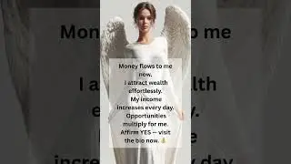 Money Flows to Me Now 💰 | Law of Attraction to Increase Income & Wealth ✨ USA