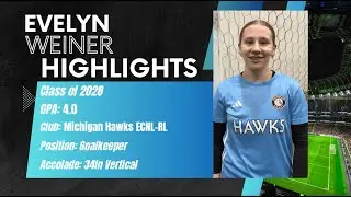 Highlight Video for Evelyn Weiner (Goalkeeper, 4.0 GPA, Class of 2028)