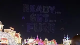 Global village Season 30&rsquo;s biggest drone show (Dubai) ..