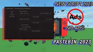 Cheat Your Way to the Top in Roblox Destruction Simulator - Auto Rank, Auto Sell, and More!