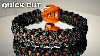 Paracord Bracelet Making CYLİNDER WOOD CLİP MİCROCORD MADMAX - Paracord Bileklik Yapımı - QUİCK CUT
