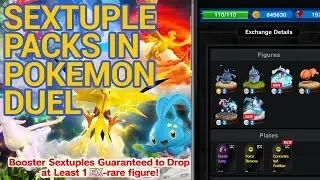 Booster Sextuples in Pokemon Duel - Explained and Opened!