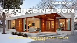 Winter Comfort Redefined George Nelson Mid Century Magic for Elegant Vintage Interiors