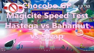 Chocobo GP Nintendo Switch Magicite Speed test