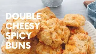 Guyanese cheese scones with double the cheese.