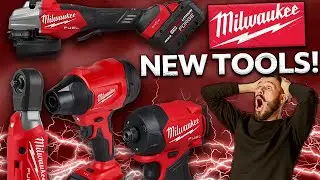 Более 10 новых инструментов от Milwaukee! Инструмент M18 Surge, трещотки и шлифовальная машина!