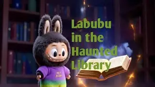 Labubu in the Haunted Library#labubuviral #labubu #labubustory #labubusong #labubuvideo