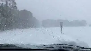 Snowy roads in Alabama    January 21, 2025