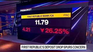 First Republic Shares Plunge After Drop in Deposits