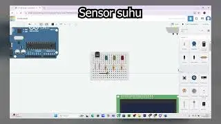 cara buat flip-flop dan sensor suhu menggunakan arduino