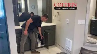 Coltrin Central Vacuum Systems Vroom Retractable Hose for the bathroom
