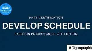 PMP&reg; Exam Prep: DEVELOP SCHEDULE 🡆  