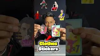 Cristiano Ronaldo Clothes Sticker 😱 #shorts #cristianoronaldo #patches