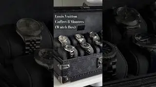 Unboxing the Louis Vuitton Coffret 8 Montres (Watch Box) #louisvuitton #unboxing #watchbox