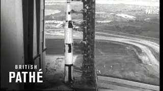 Moving Saturn Rocket To Launching Pad At Cape Kennedy AKA Saturn Moves (1966)