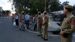 Kathua: EVMs start reaching strong room