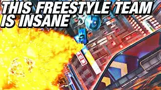 INSANE ROCKET LEAGUE FREESTYLE TEAM - TEAM SWIFT - ROCKET LEAGUE MONTAGE