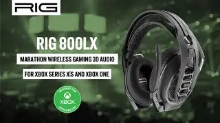 RIG 800LX | MARATHON WIRELESS XBOX HEADSET WITH 3D AUDIO