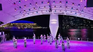 Fuhua Secondary School NCC PDS at Esplanade (27 April 2025, Night)