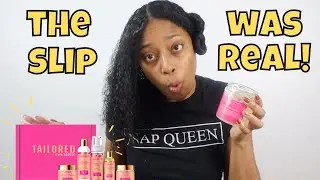Tailored Beauty First Impression Review On my High Porosity Natural Hair 3C