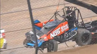*ALL ANGLES* 2025 Kubota HLR Eldora Jackpot Start Crash