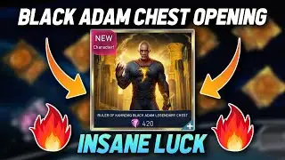Injustice 2 Mobile | Ruler Of Kahndaq Black Adam Legendary Chest Opening