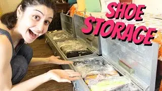 How I Store My Shoes!!! 👠👢👡