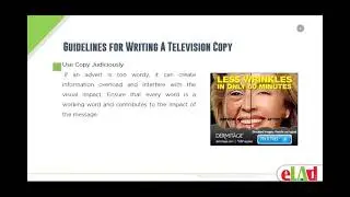 GUIDELINES FOR WRITING TV ADV COPY