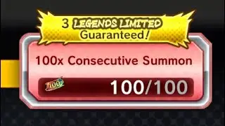 3 LF Guaranteed 100x Characters Summon!!-Dragon Ball Legends