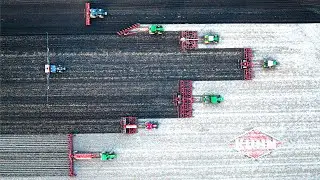 KUHN NOUS FAIT LA DÉMONSTRATION DE L'ANNÉE ! 14 MACHINES et des clients internationaux !
