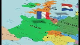 How to Build France And The Benelux in Minecraft PT2 Small Scale