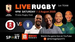 PIRATES vs DIGGERS (1st Team), 2 August 2025 (Pirates Rugby Club, 16:00 SAST)
