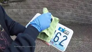 KarSentials Silicone License Plate Frame Installation Guide