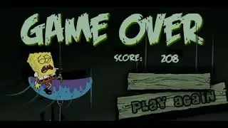 Game Over: SpongeBob Squarepants - The Dark Abyss (Flash)