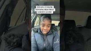 TEYANA TAYLOR WINNING HER FIRST GOLDEN GLOBE #greenscreen #explore #stitch #viral #duet #viralshort