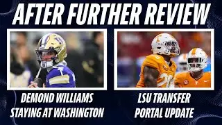 Demond Williams Staying at UW | What's Next For LSU at QB? | LSU Portal Update