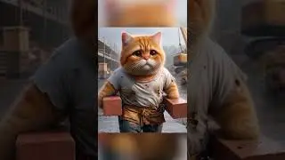 A Poor Father&rsquo;s Love ❤️ | The Dress He Bought With Hard Work#catsofyoutube #chubby #cat