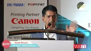 Ranjit Metrani, VP Sales and Chief Revenue Officer- ESDS Software at 9th EIITF 2018