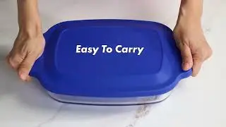 glass bakeware with pp lid