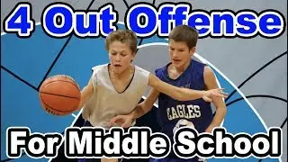 4 Out Basketball Plays For Middle School