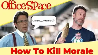 How To Kill Employee Morale | Entrepreneur Reacts To 'Office Space' Management Style