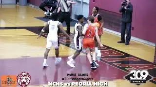 VARSITY (boys) &bull; (54) Normal Community at (46) Peoria High Lions (FULL GAME HIGHLIGHTS)