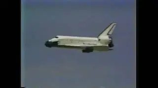Space Shuttle Atlantis - STS-30 Landing
