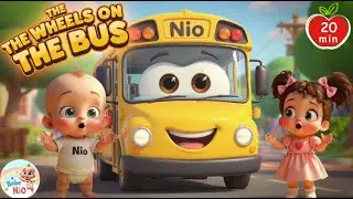 The Wheels On The Bus + MORE Fun & Educative Kids Songs | Bebe Nio  Nursery Rhymes | Kids Cartoons