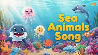 Sea Animals Song for Kids | Ocean Animals Kids Song | Learn Sea Animals | Pumpkin Yards