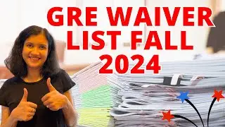 US Universities that do NOT need GRE for Fall 2024!