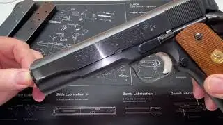 Colt 1911 Series 70 .45 ACP Government Model &mdash; трехминутный крупный план!